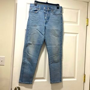 High Waisted Levi Jeans